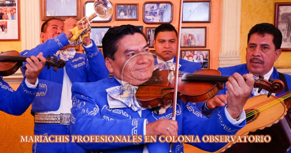 Mariachis en Colonia Observatorio